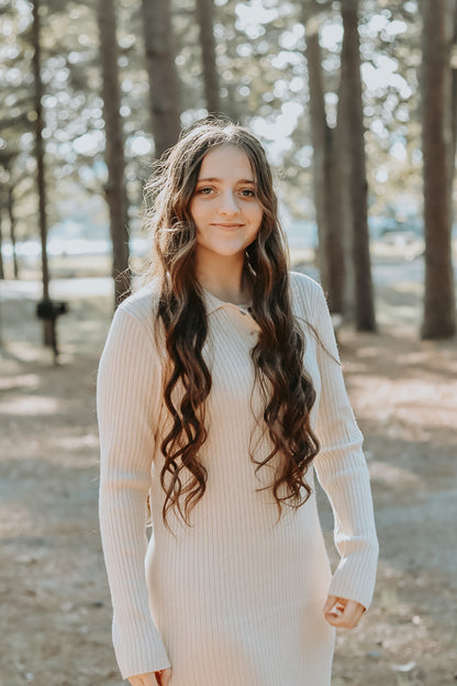 The Oatmeal Sweater Dress