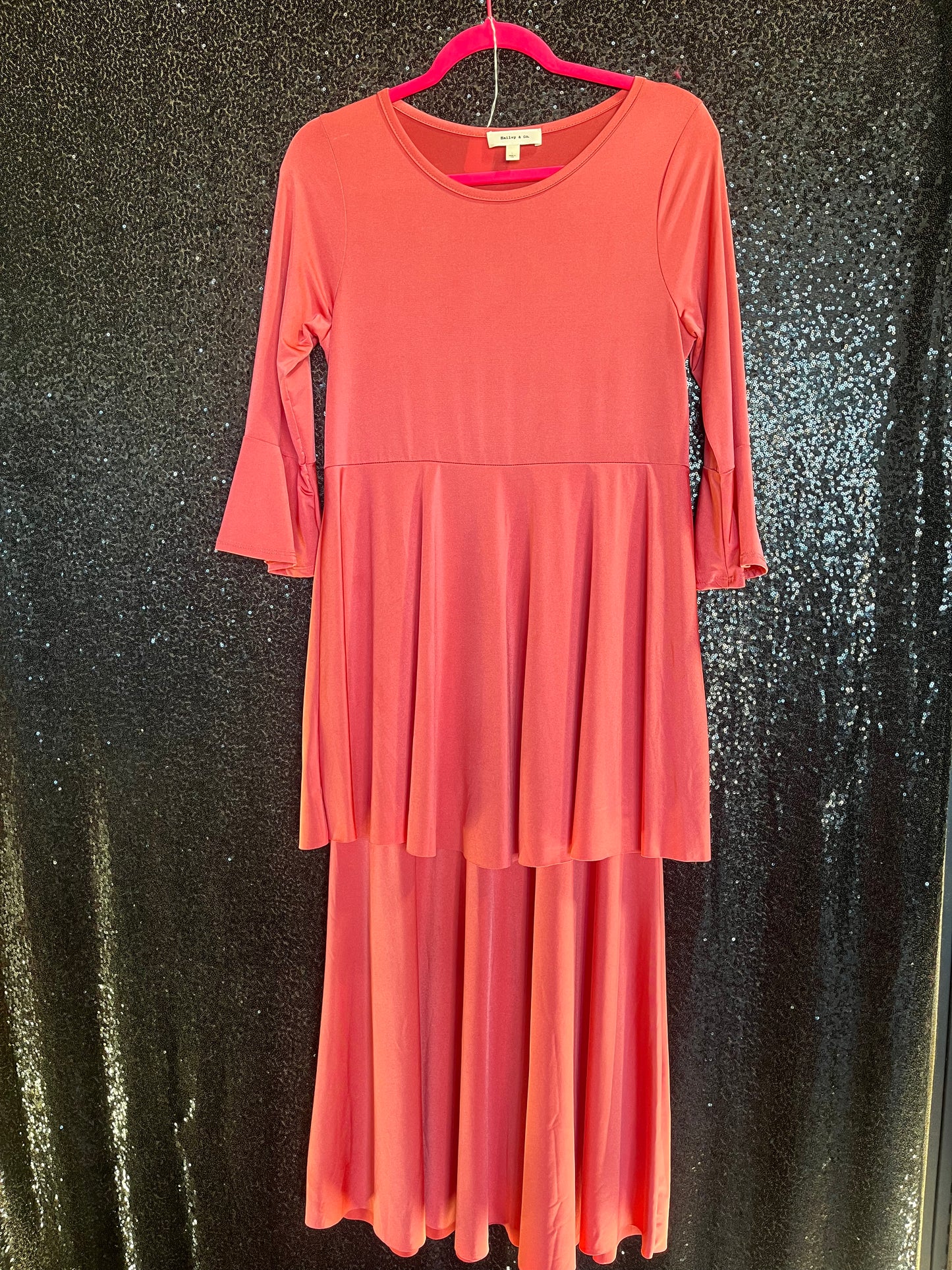 Hailey & Co. Pink Midi