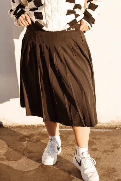 Pleated SLIM Skirt