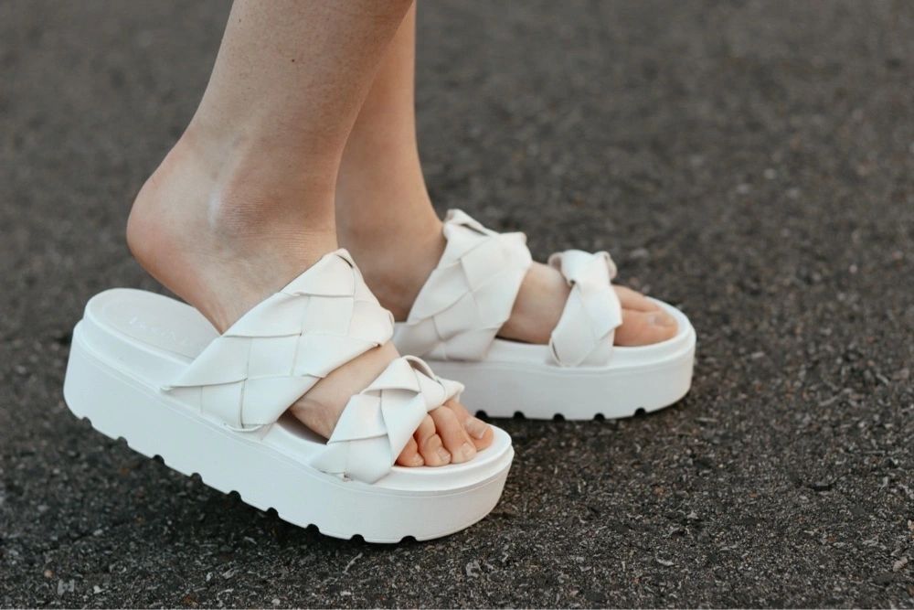 Platform Braided Sandals